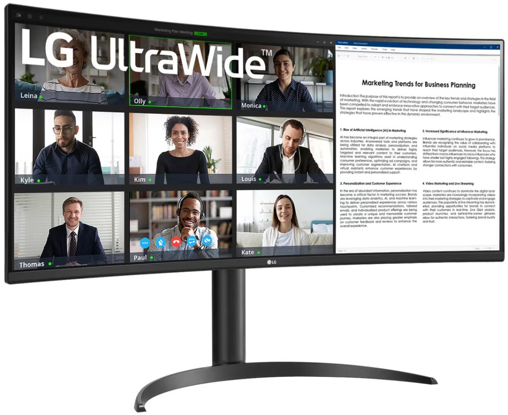 34" monitor LG 34WR55QK-B
