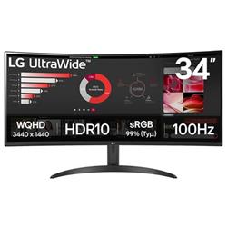 34" zakrivený monitor LG 34WR50QK-B