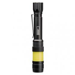 360° COB LED baterka kovová, 270 lm, 2× AA