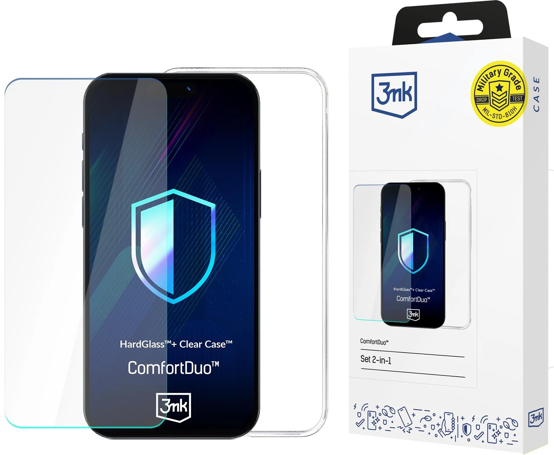 3mk ComfortDuo Clear pre Samsung Galaxy A36/A56