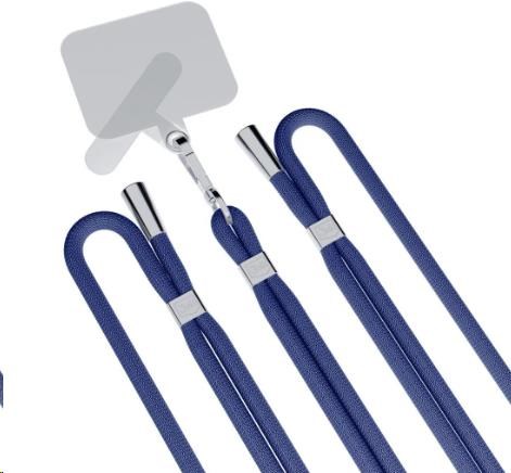 3mk EasyClip Dark Blue (strieborná)