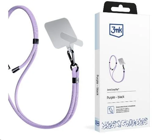 3mk EasyClip Purple (black)