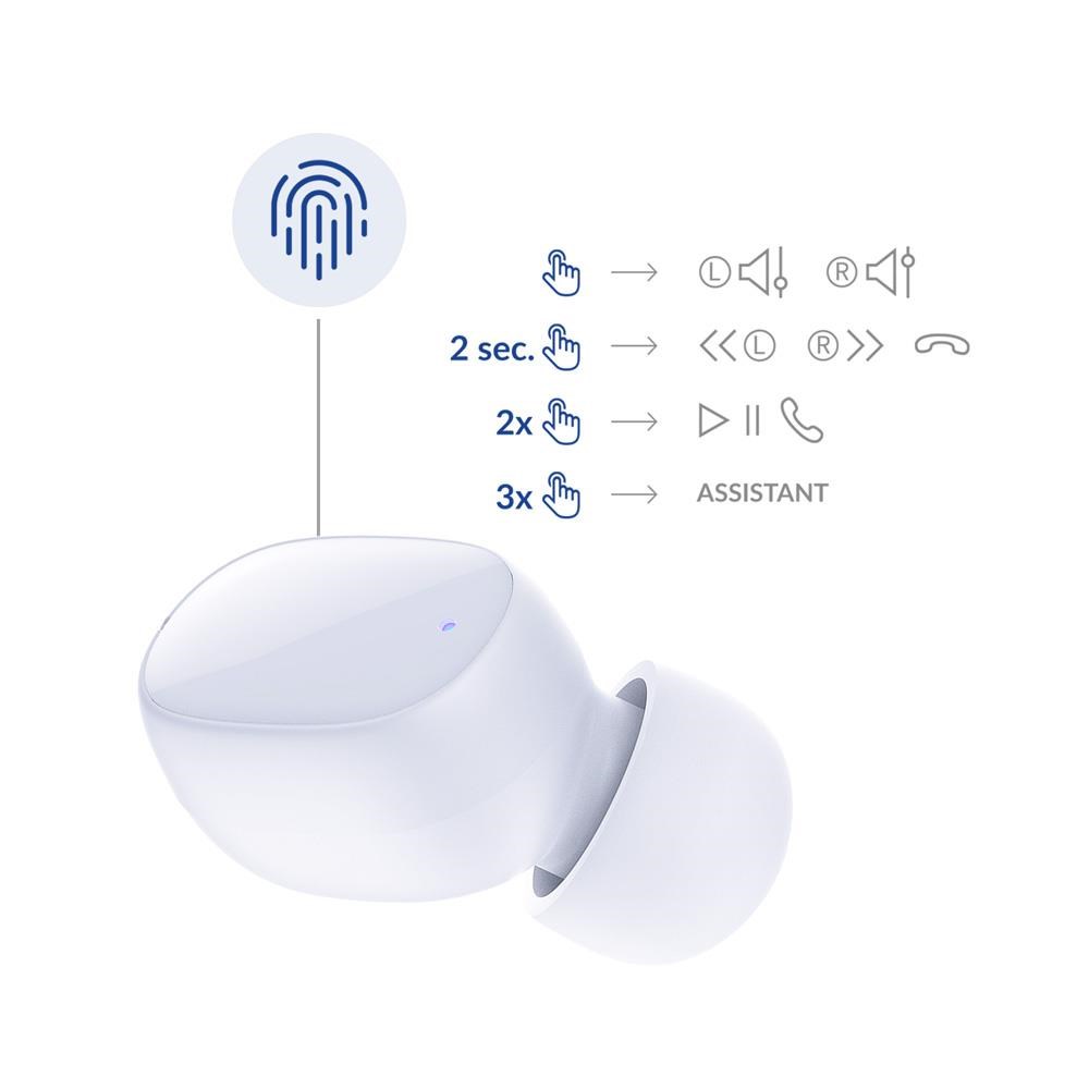 3mk FlowBuds White