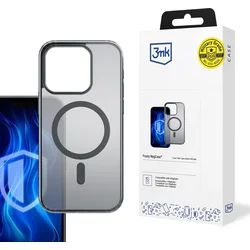 3mk Frosty MagCase Black pre Apple iPhone 15 Pro Max