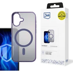3mk Frosty MagCase Purple iPhone 16 Plus