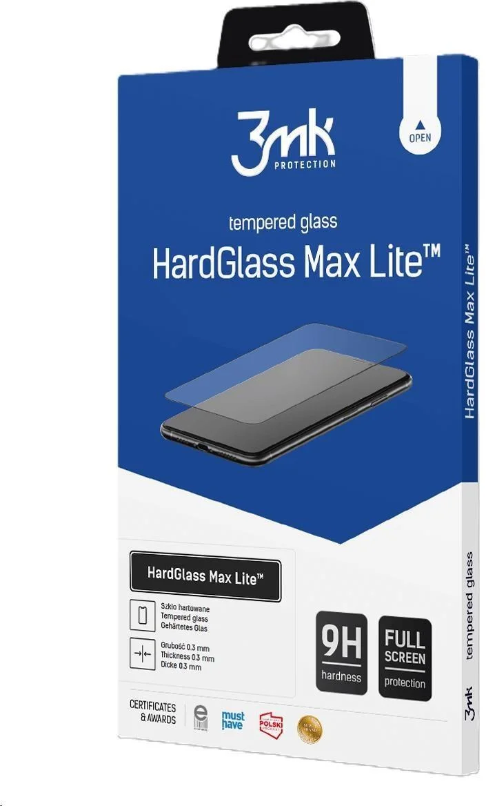 3mk HardGlass Max Lite Black pre Galaxy S25+