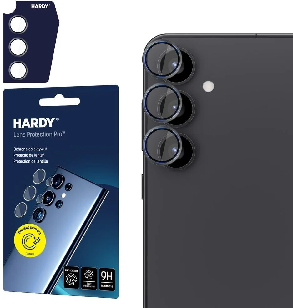 3mk HARDY Lens Protection Pro Black pre Samsung Galaxy S25