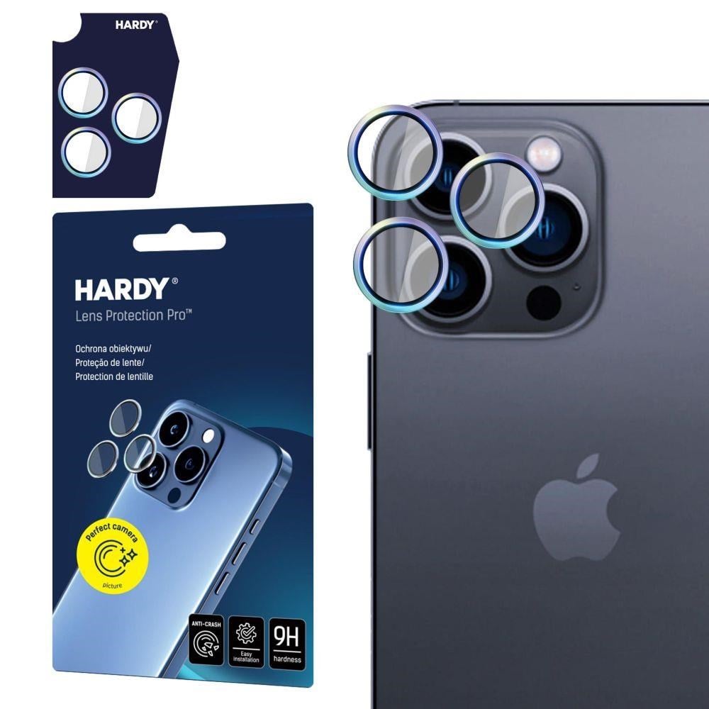 3mk Hardy Lens Protection Pro pre iPhone 16 Pro / 16 Pro Max Rainbow