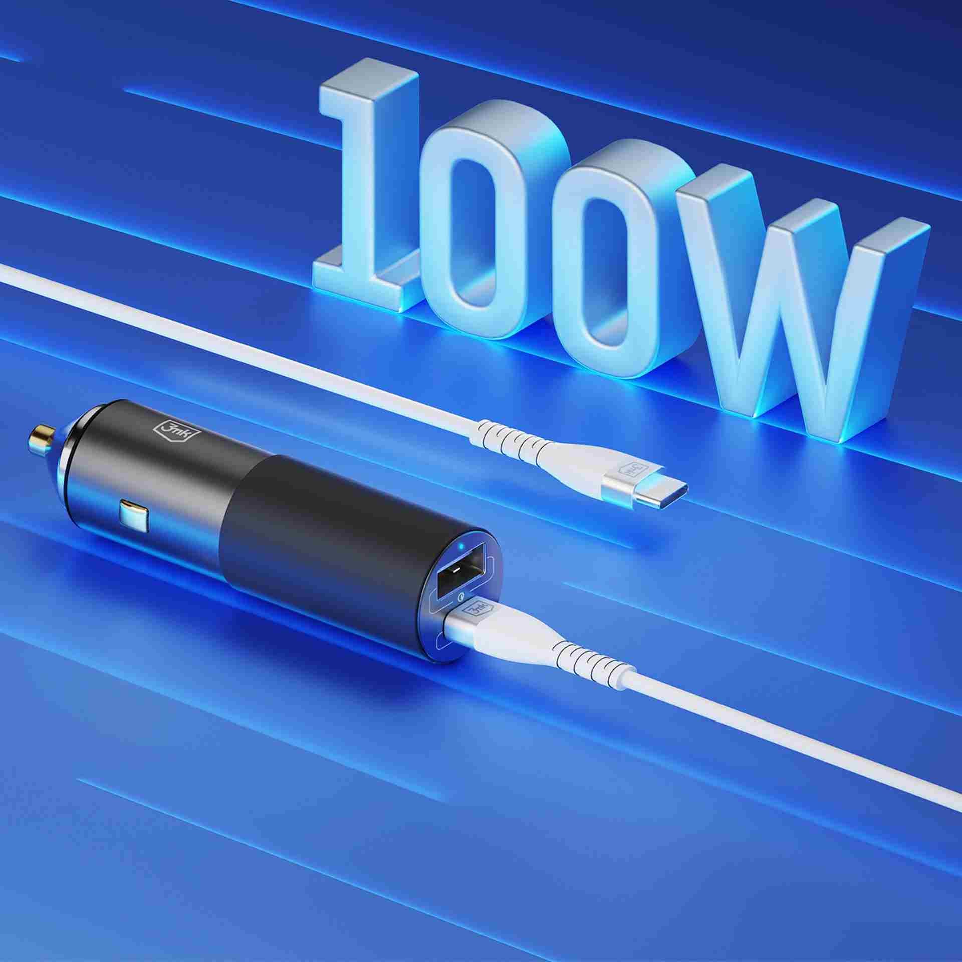 3mk Hyper nabíjačka do auta 100 W