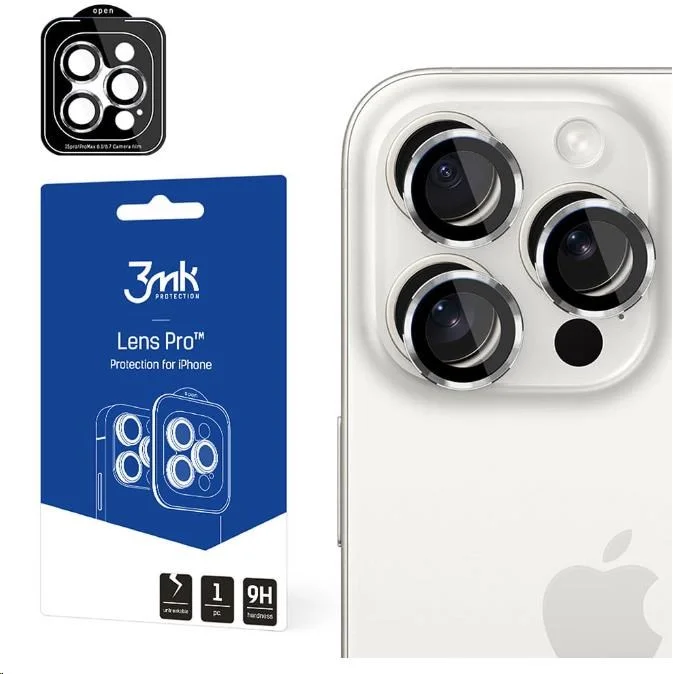 3mk Lens Protection Pro pre Apple iPhone 14, strieborná