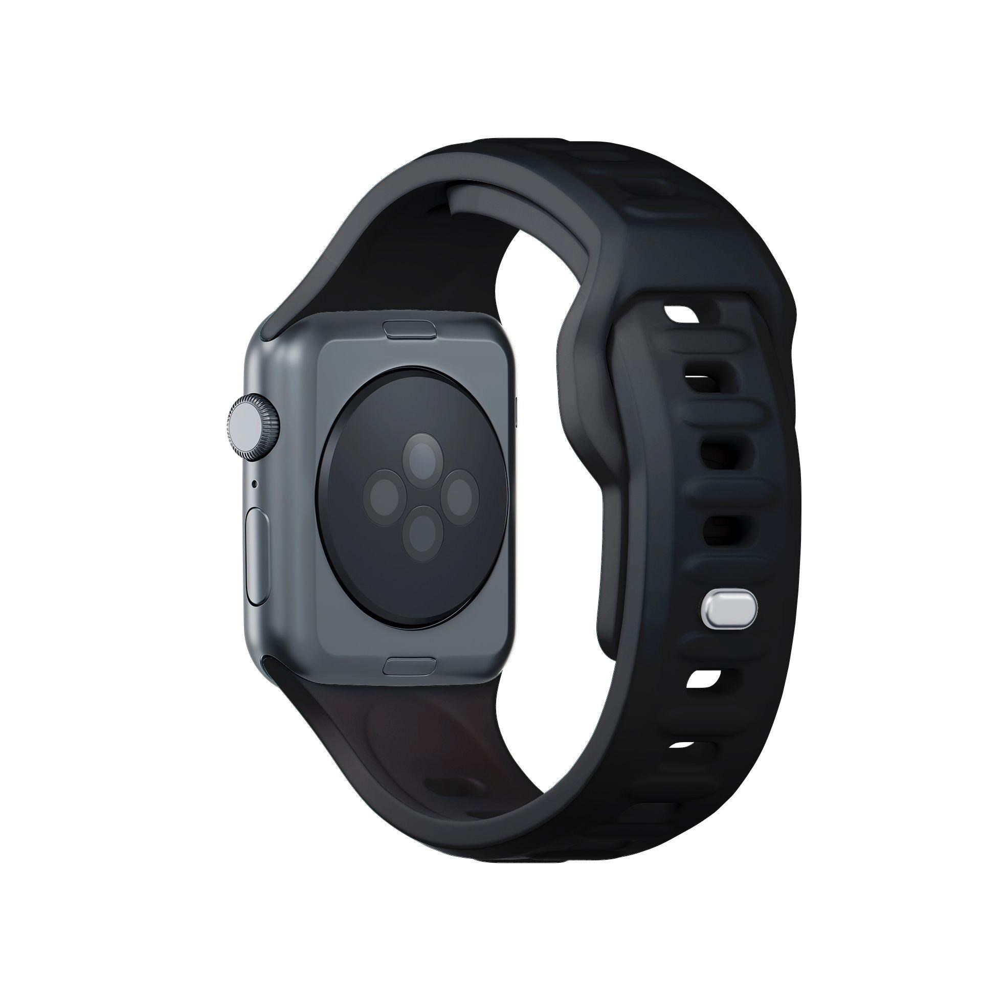 3mk Náramok na hodinky Apple 38/40/41 Čierny