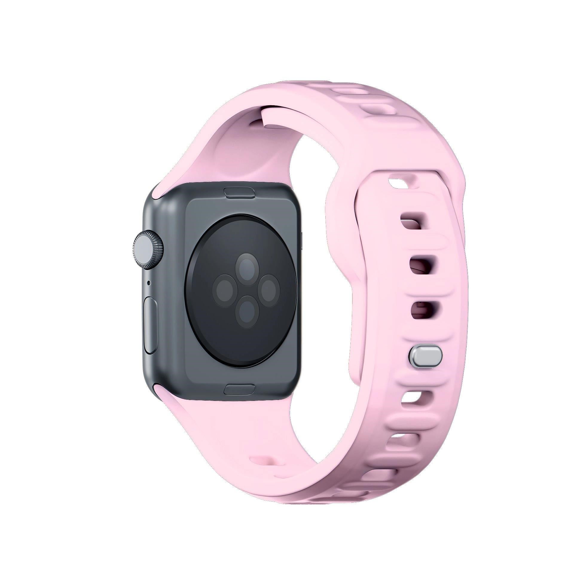 3mk Náramok na hodinky Apple 38/40/41 ružový