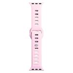 3mk Silicone Watch Strap pro Apple 42/44/45/49 mm Powder Pink