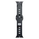 3mk Silikónový remienok pre Apple 38/40/41 mm Black
