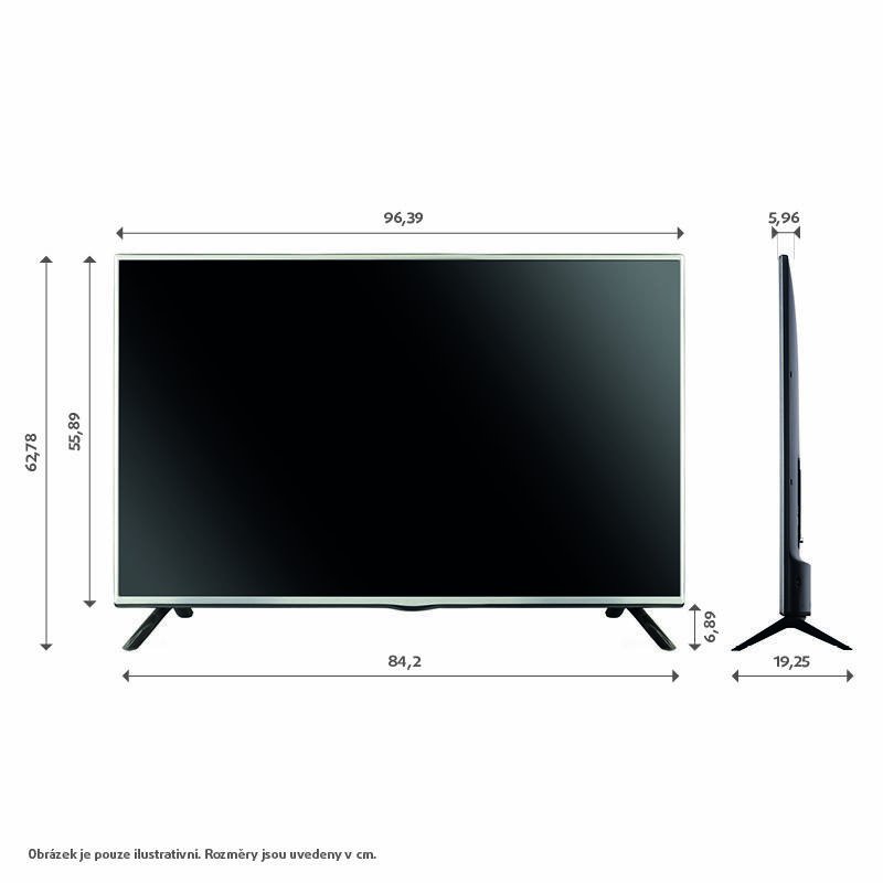 43" Samsung UE43CU7172 (2023)