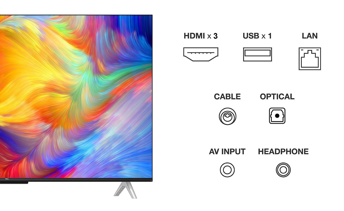 43" TCL 43P638