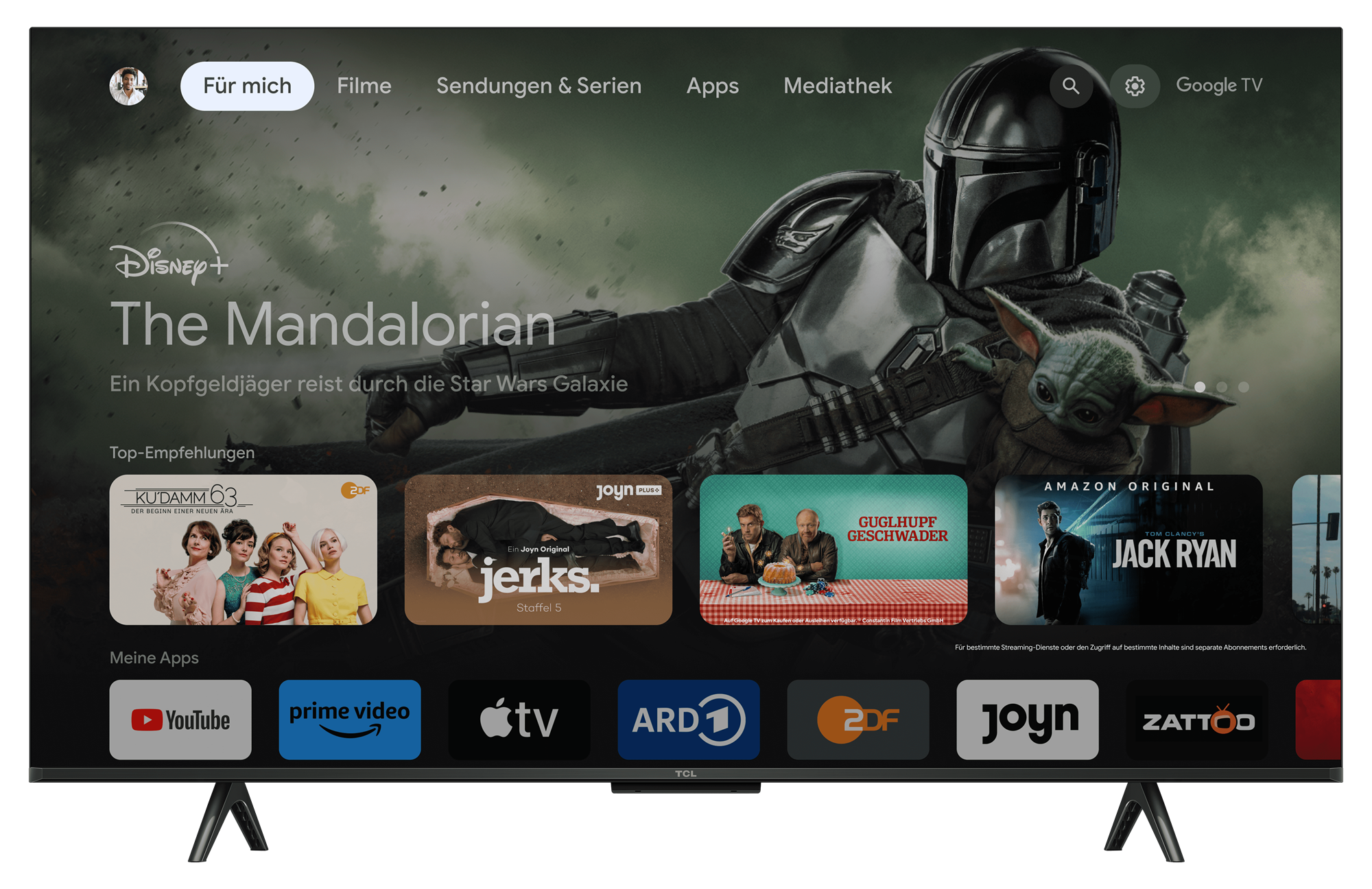 43" TCL 43P755