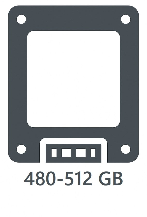 SSD 480-512 GB