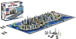 4D PUZZLE Cityscape Time panorama New York 840 dílků