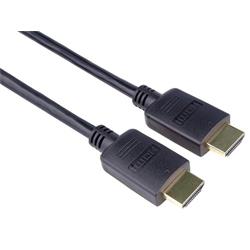 4K HDMI 2.0b High Speed + Ethernet kabel, zlacené konektory, 1,5m