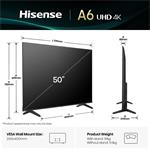 50" HISENSE 50A6Q (2025)