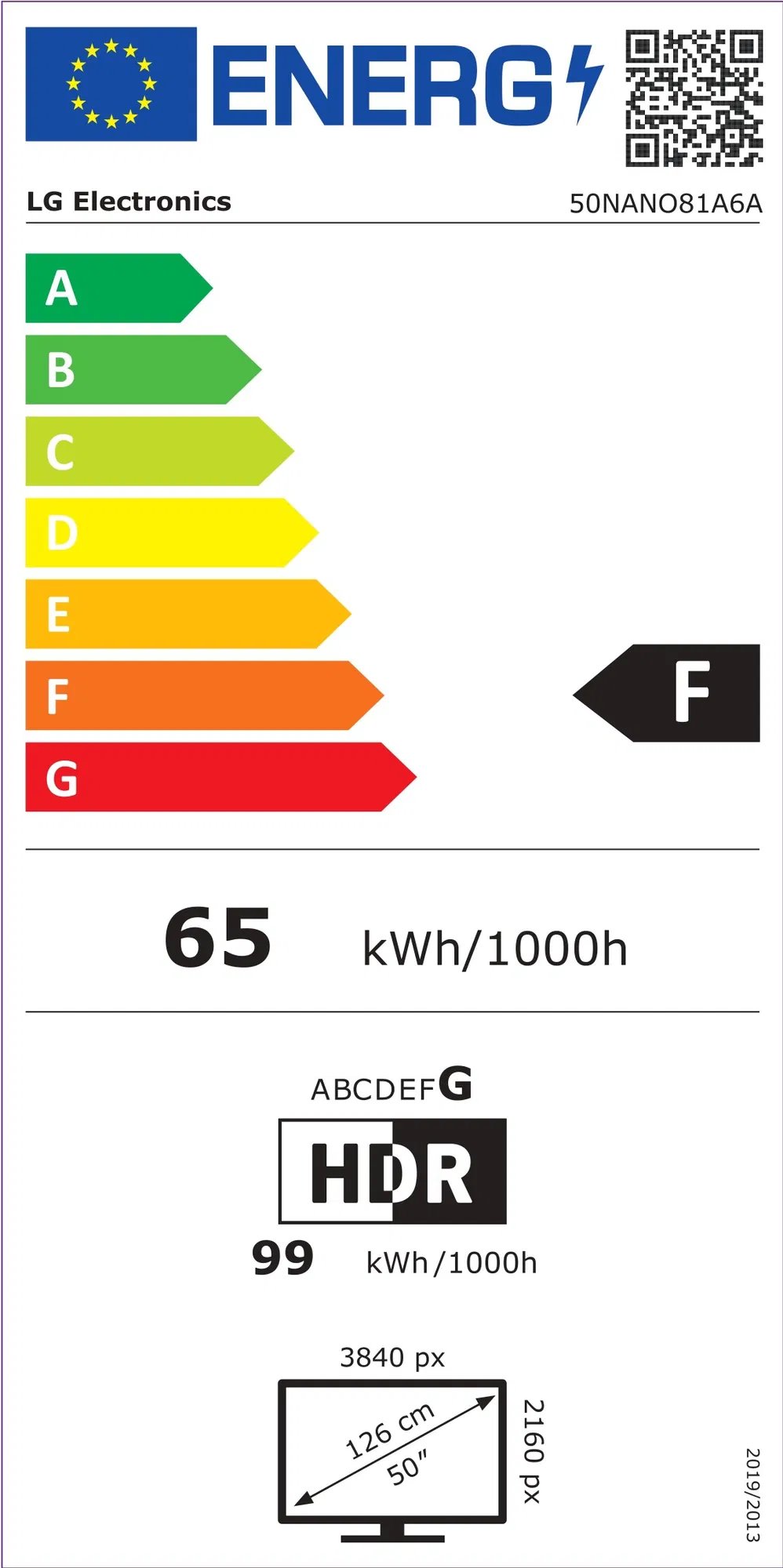 50" LG 50NANO81A6A EU (2025)