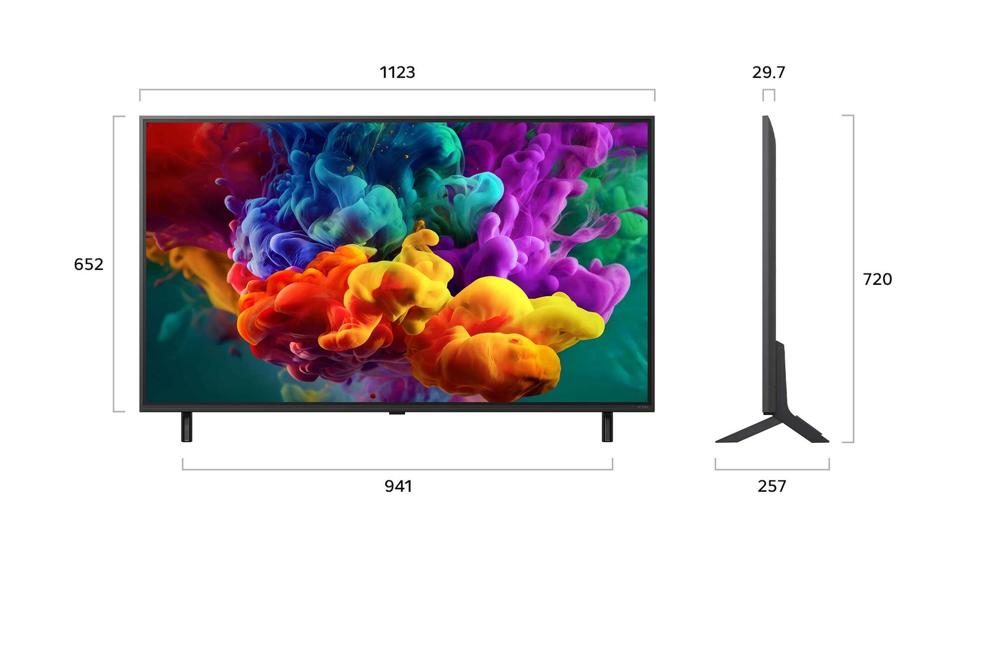50" LG 50QNED85B6B (2026)