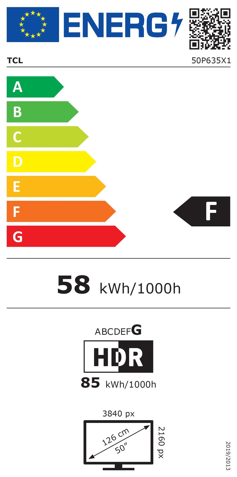50" TCL 50P635