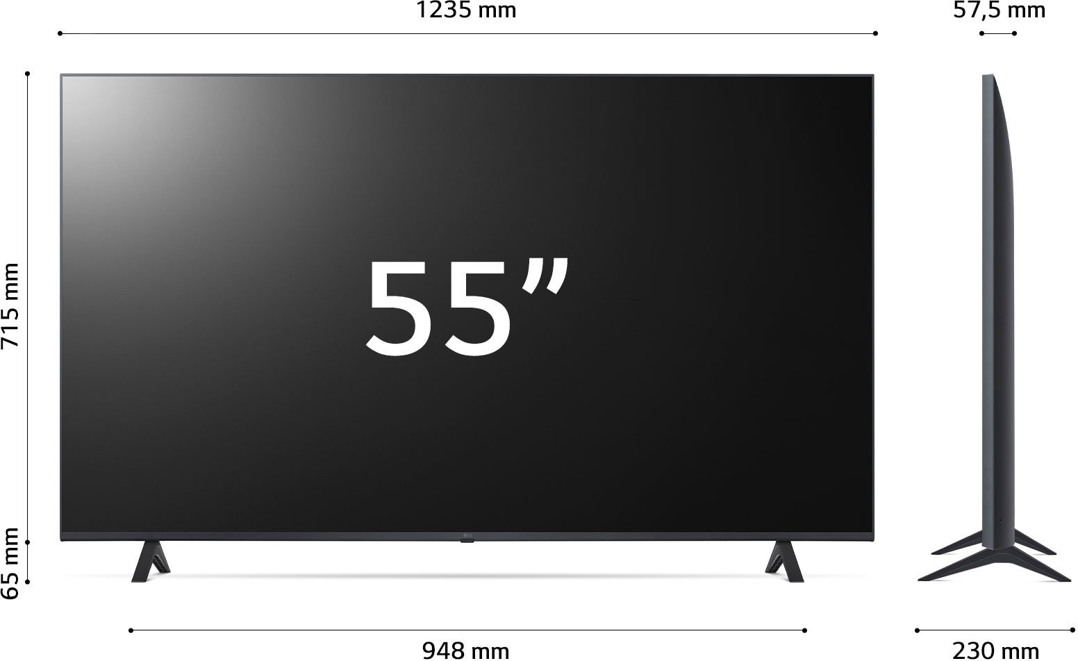 55" LG 55UR78006LK (2023)