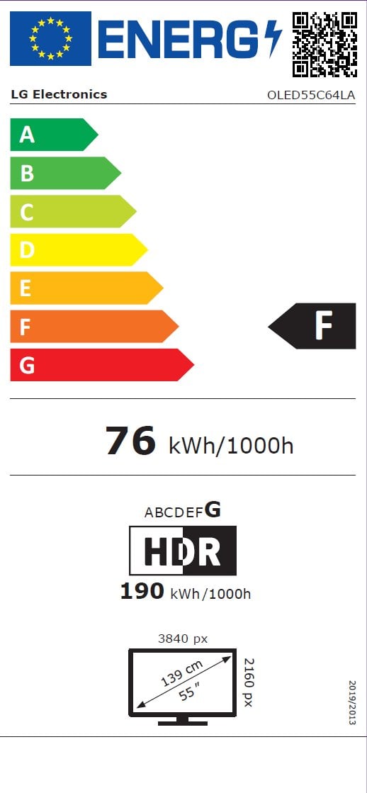 55" LG OLED55C64LA (2026)