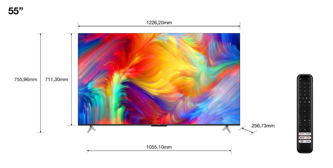55" TCL 55P638