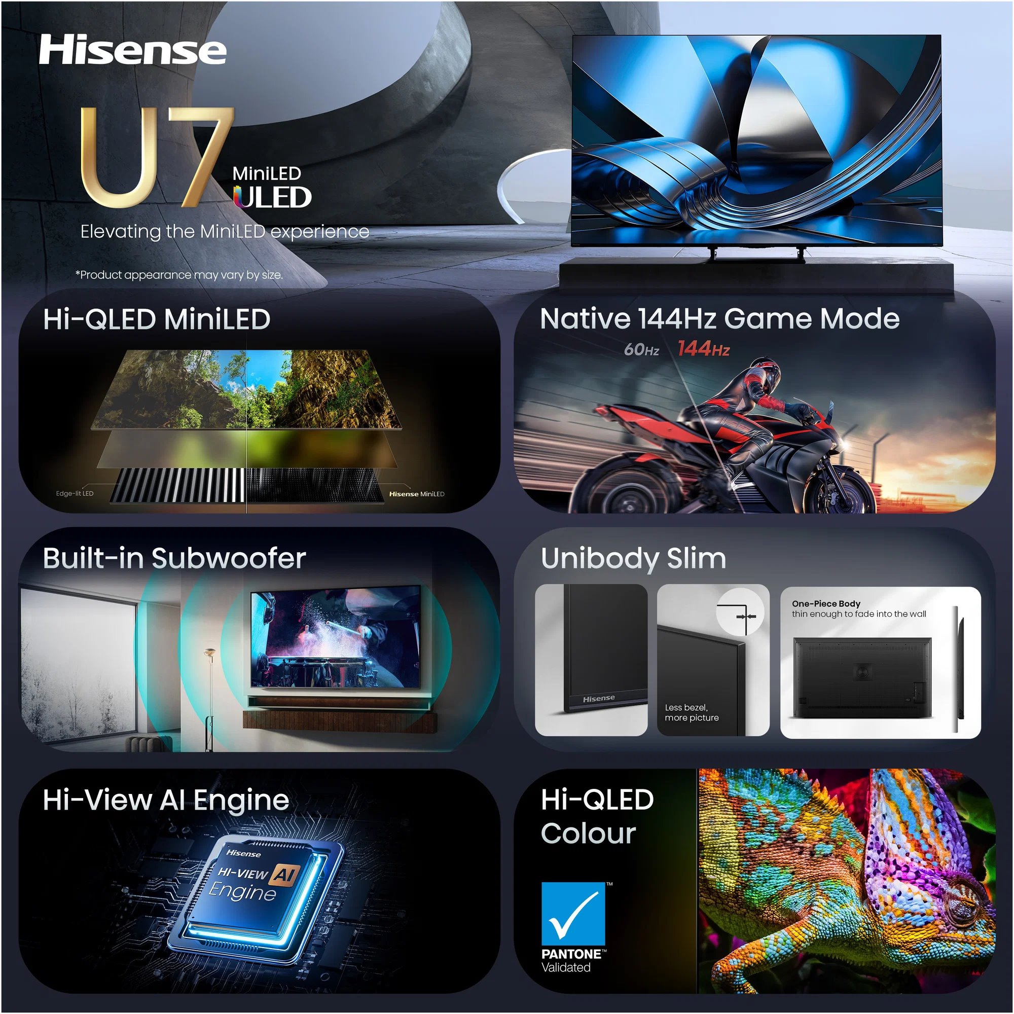 65" HISENSE 65U7SE (2026)
