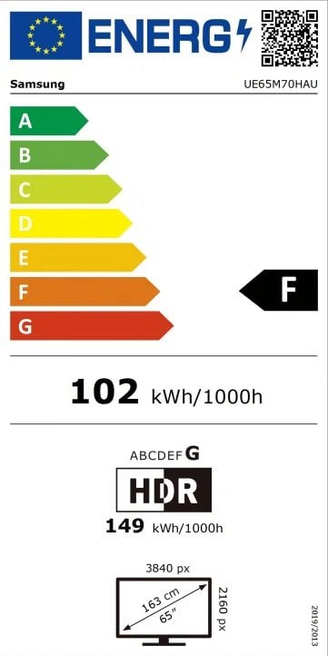 65" SAMSUNG UE65M70H EU (2026)