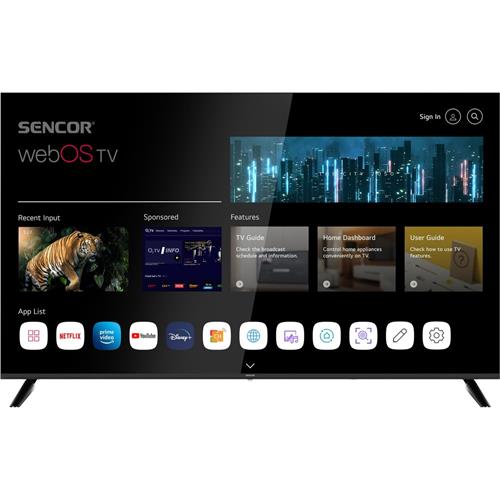 65" Sencor SLE 65US801TCSB