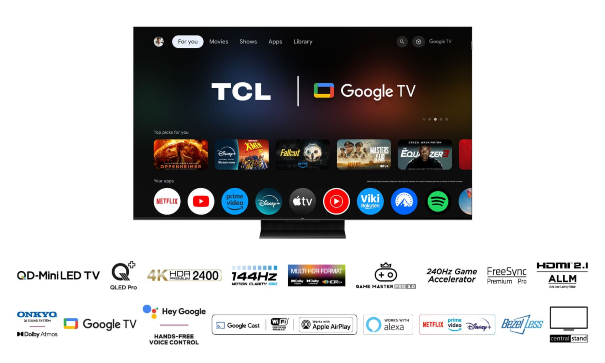 65" TCL 65C765
