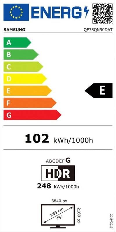75" Samsung QE75QN90D (2024)