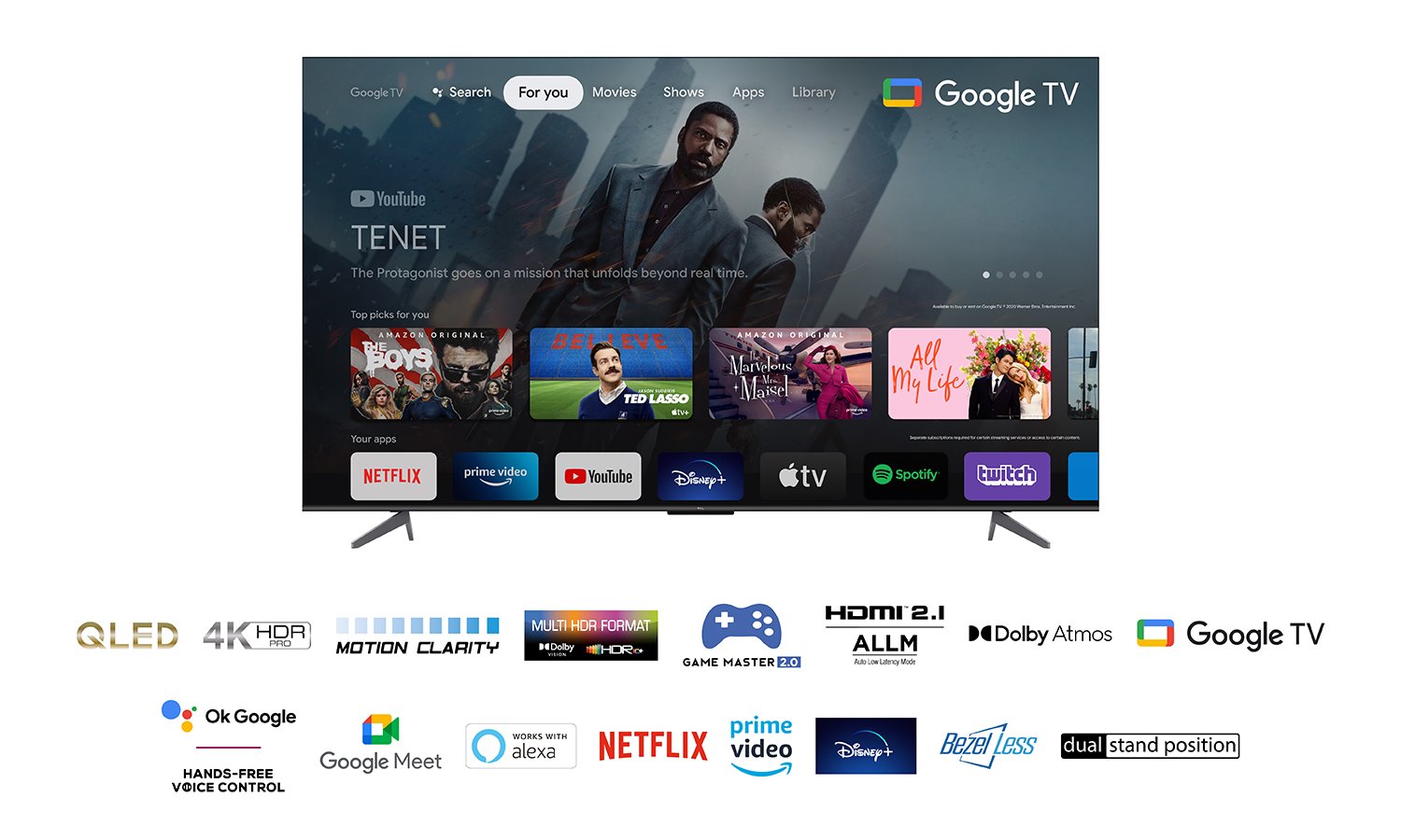 75" TCL 75C645
