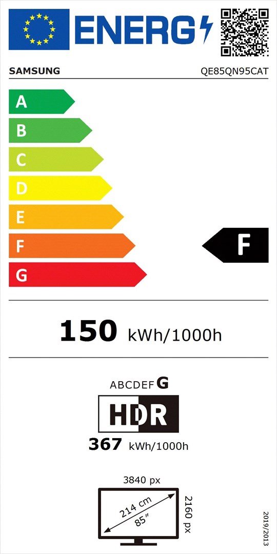 85" Samsung QE85QN95C (2023)