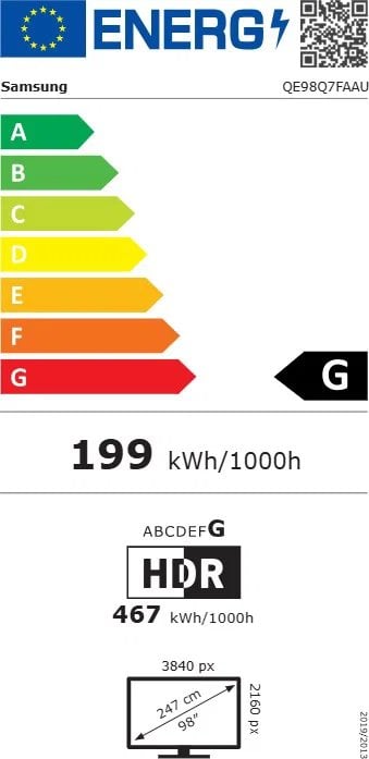 98" SAMSUNG QE98Q7F (2025)
