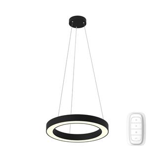 Immax NEO PASTEL Smart závěsné svítidlo 95cm 66W černé Zigbee 3.0