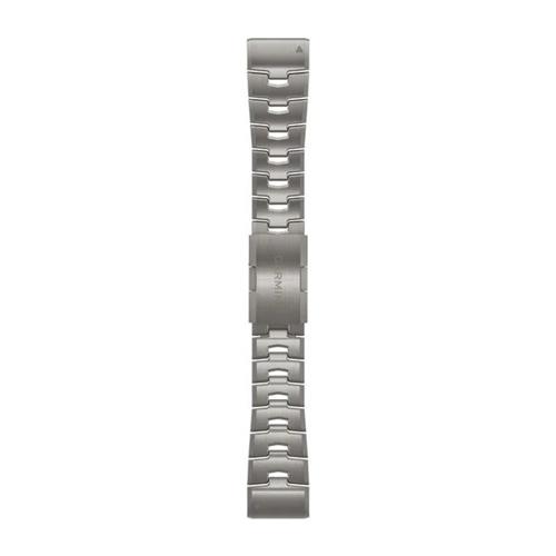 Garmin Řemínek pro fenix6X - QuickFit 26 mm, titanový, světlý
