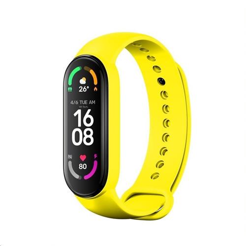RhinoTech řemínek pro Xiaomi Mi Band 6, žlutá