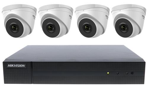 HIKVISION HiWatch Network PoE KIT HWK-N4142TH-MH(C)/ 2Mpix/ 4x kamery HWI-T220H/ 1x NVR HWN-2104MH-4P/ 1TB HDD
