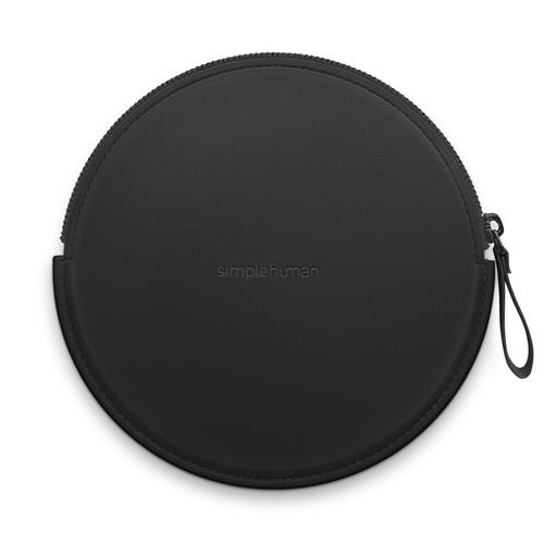 Simplehuman Pouzdro se zipem pro kosmetická zrcátka Sensor Compact, černá