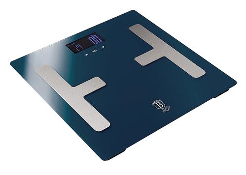 BerlingerHaus Osobní váha Smart s tělesnou analýzou 150 kg Aquamarine Metallic Line