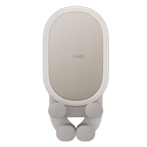 Baseus Stable držák do auta Air (do ventilace), krémově bílá