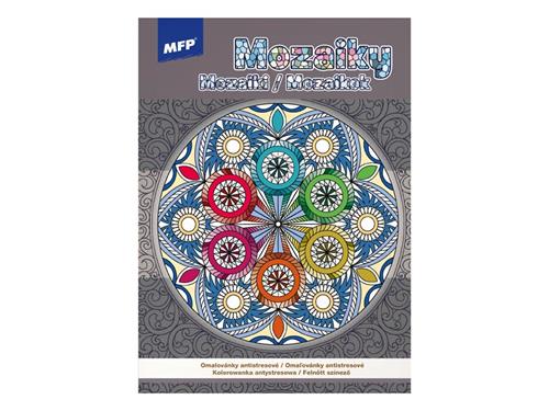 MFP Omalovánky antistresové Mandaly Mozaiky 210x290mm/32s