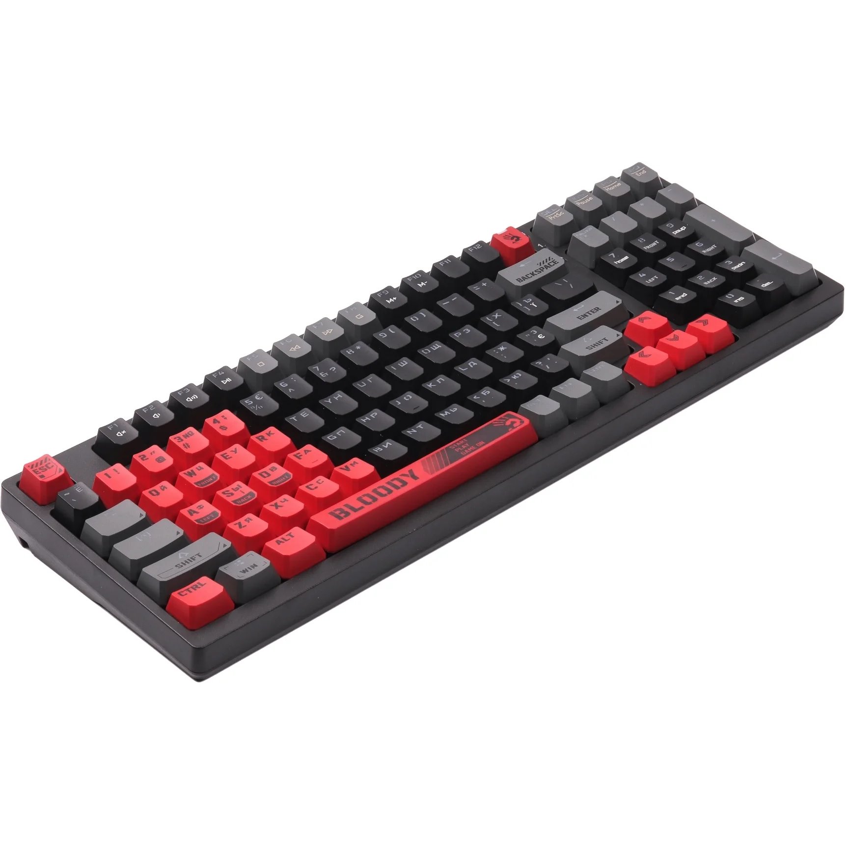 A4Tech Bloody S98 Sports, černá, CZ/SK