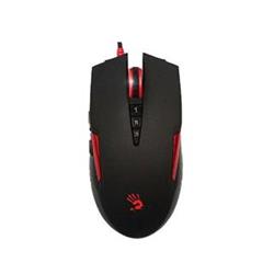 A4tech BLOODY V2 herní myš, až 3200DPI, HoleLess technologie, 160KB paměť, USB, CORE 3, kovové podložky
