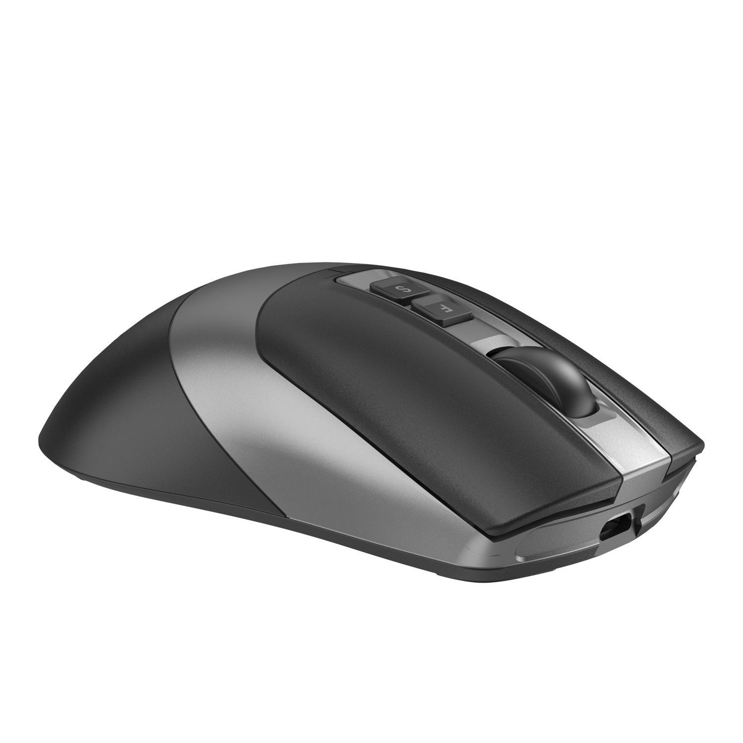 A4tech FB50C PLus FStyler, wireless office mouse, BT+2.4GHz, black